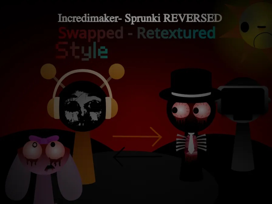 Sprunki REVERSED But Swapped Retextured